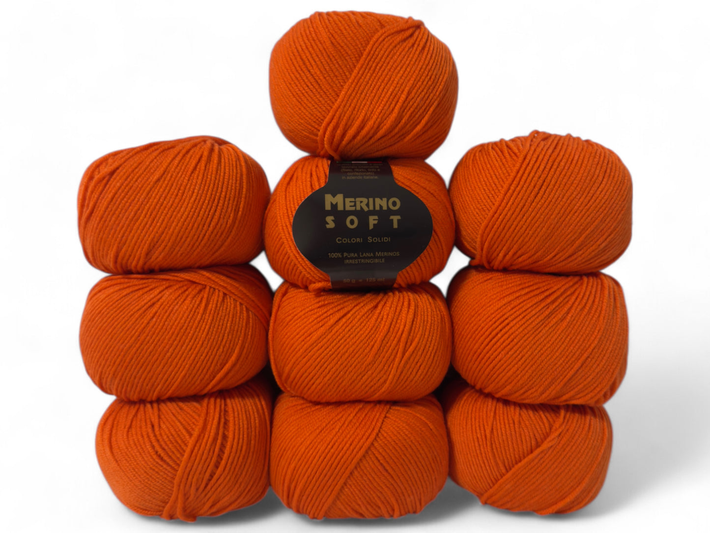 Merinowolle / Feine weiche 100% Merinowolle / Italien / Superwash / 10-Knäuel