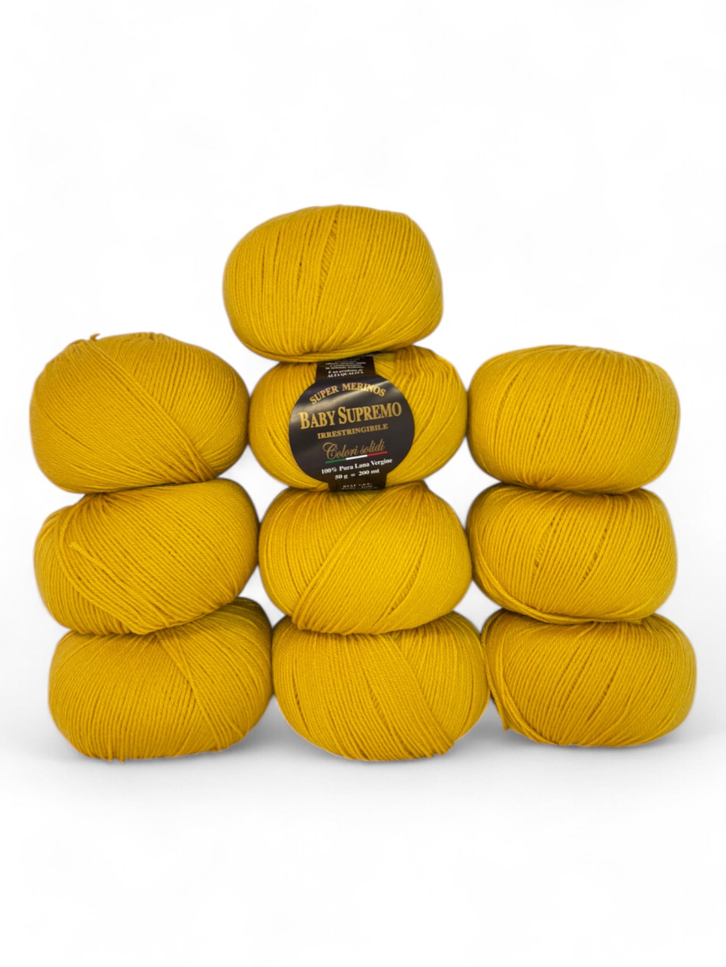 Merinowolle / Feine weiche 100% Merinowolle / Italien / Superwash / 10-Knäuel