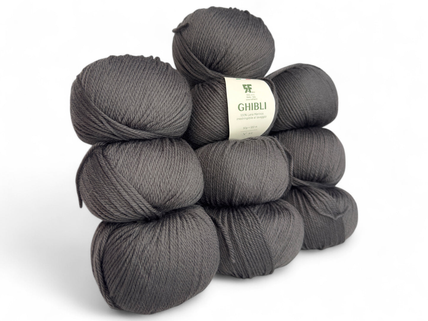 Merinowolle / Feine weiche 100% Merinowolle / Italien / Superwash / 10-Knäuel