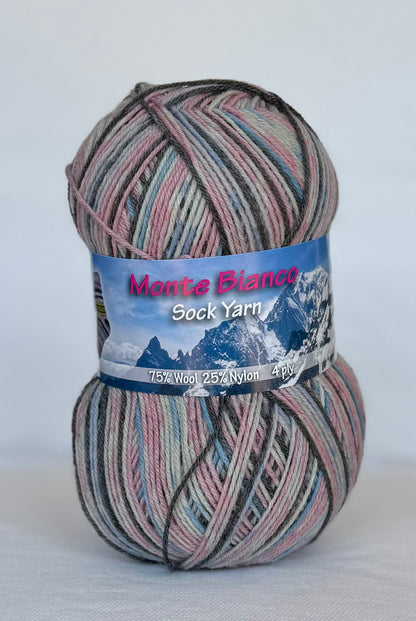 Sockenwolle 75% Merinowolle und 25% Nylon / Italien / Superwash