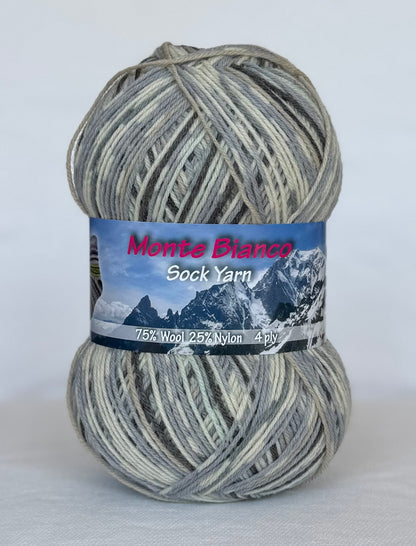 Sockenwolle 75% Merinowolle und 25% Nylon / Italien / Superwash